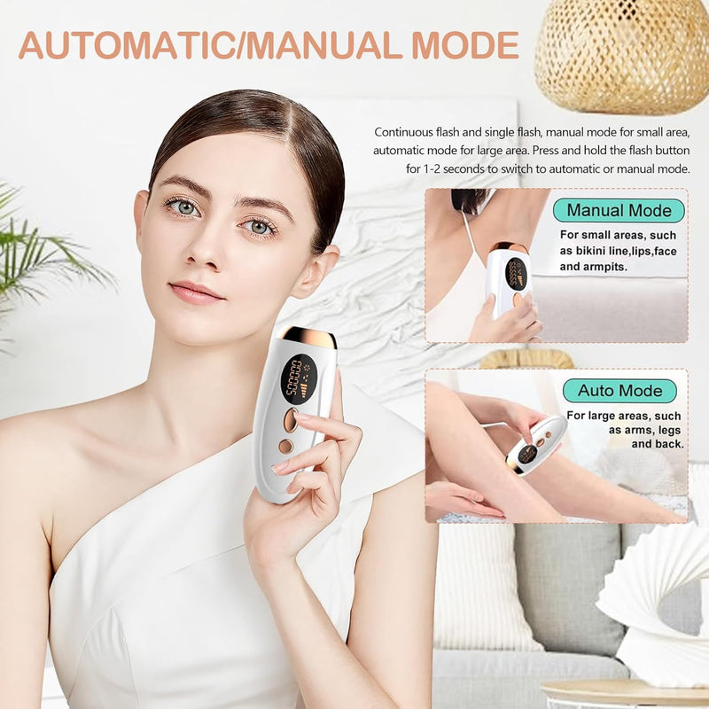 Laser epilator, IPL Pulse light epilator removal machine Woman Hair